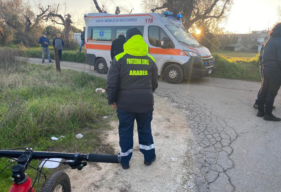 Ritrovata l'anziana di Aradeo che da ieri mancava da casa