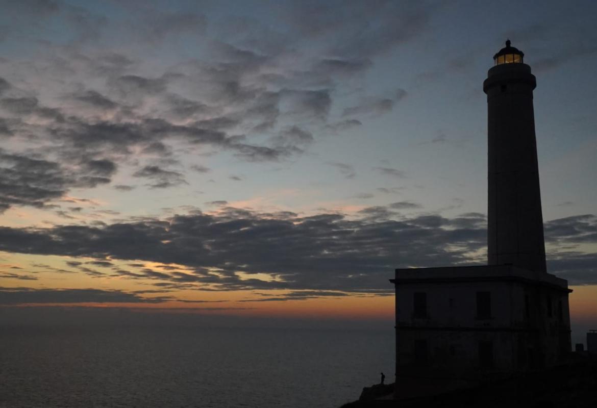 La prima alba d’Italia a Punta Palascìa 