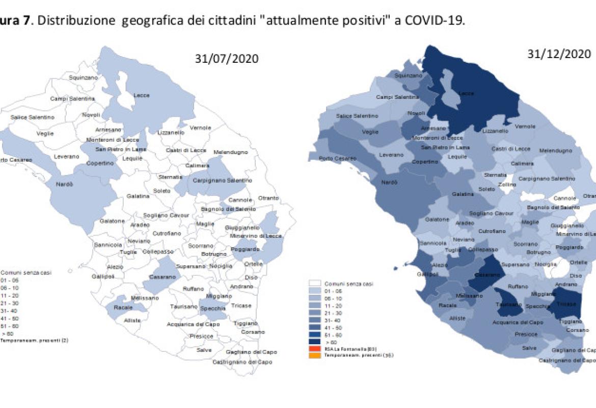 COVID-19. Sono diventati 21 gli abitanti di Galatina ancora positivi