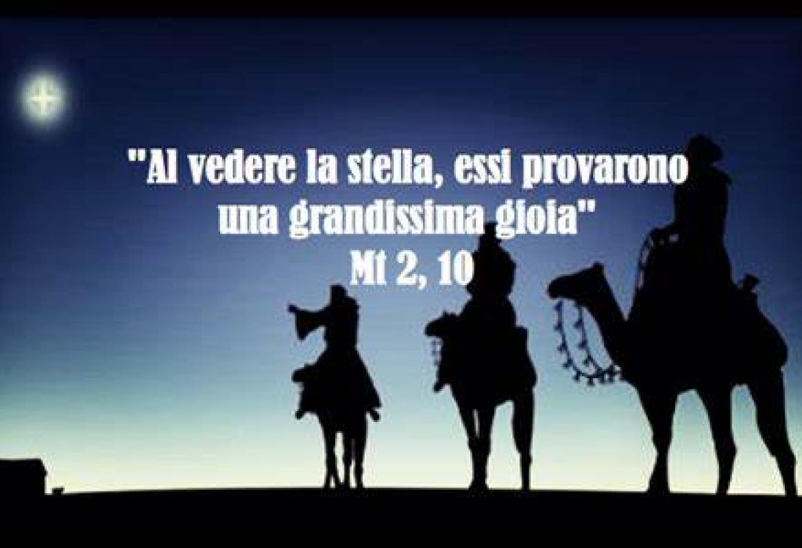 &quot;Al vedere la stella, essi provarono una grandissima gioia&quot;