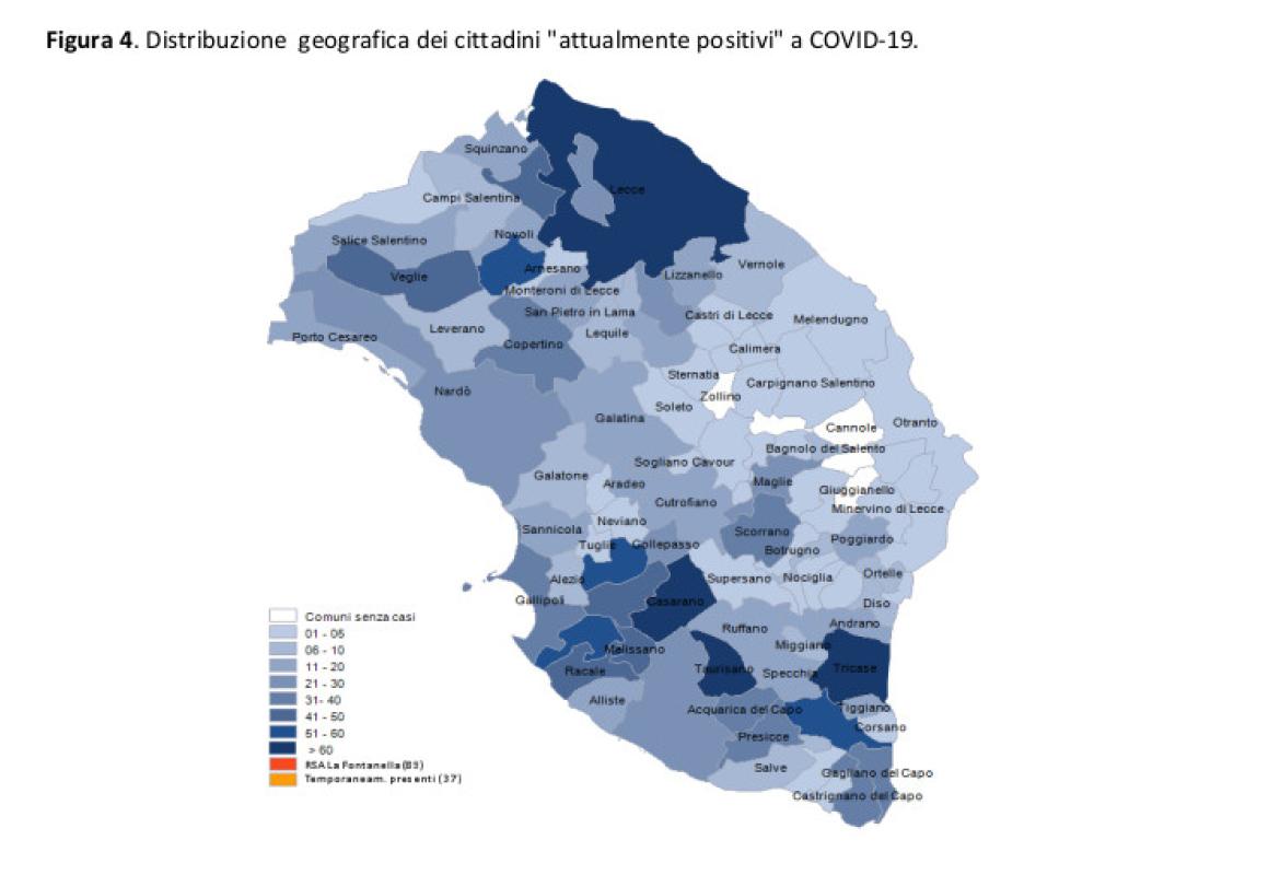 COVID-19. Calano i galatinesi ancora positivi