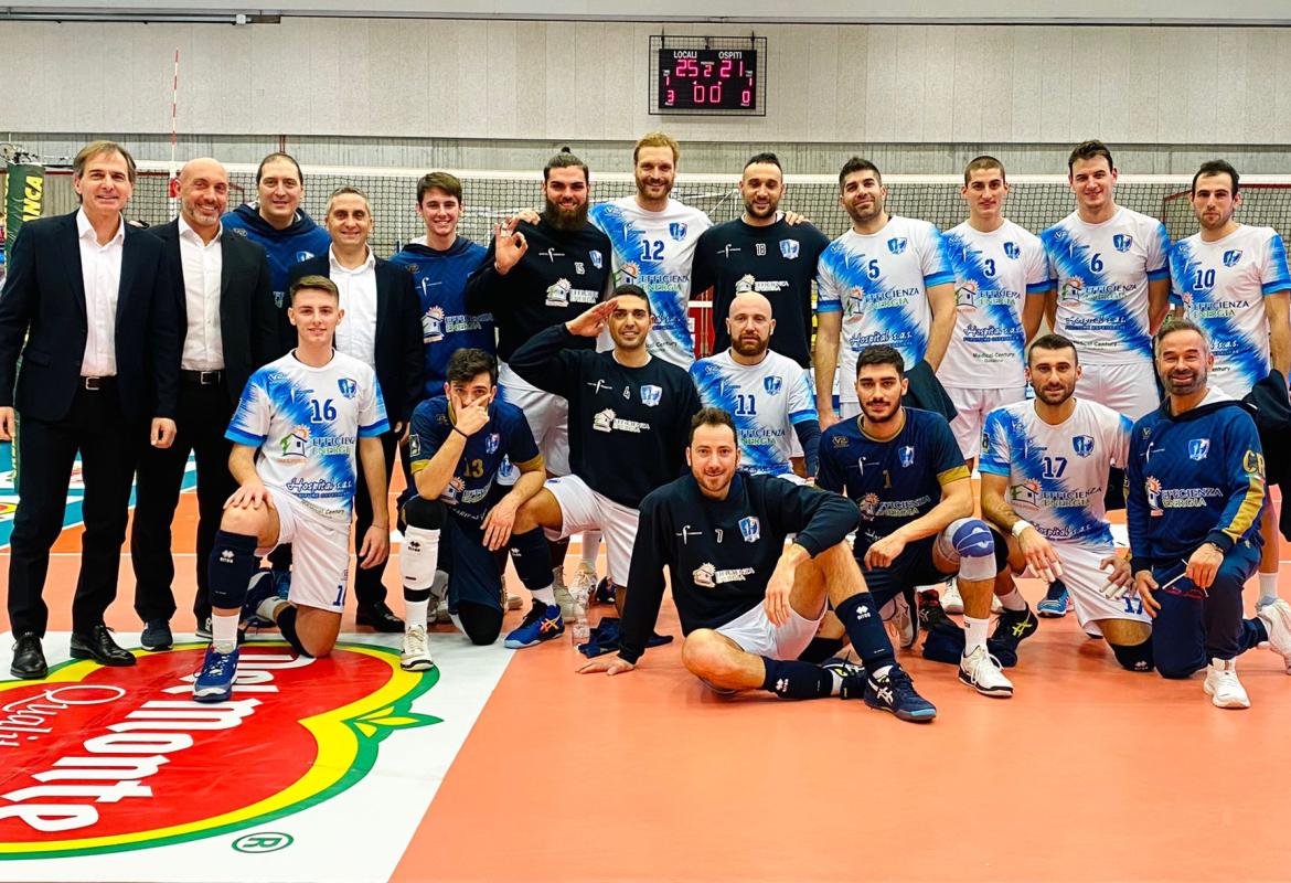 L'impossibile scalata di Efficienza Energia Galatina contro la Tipiesse Agnelli Bergamo