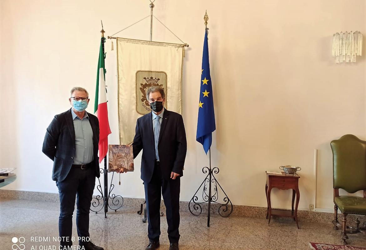 I saluti di Giovanni Bono alla città di Galatina