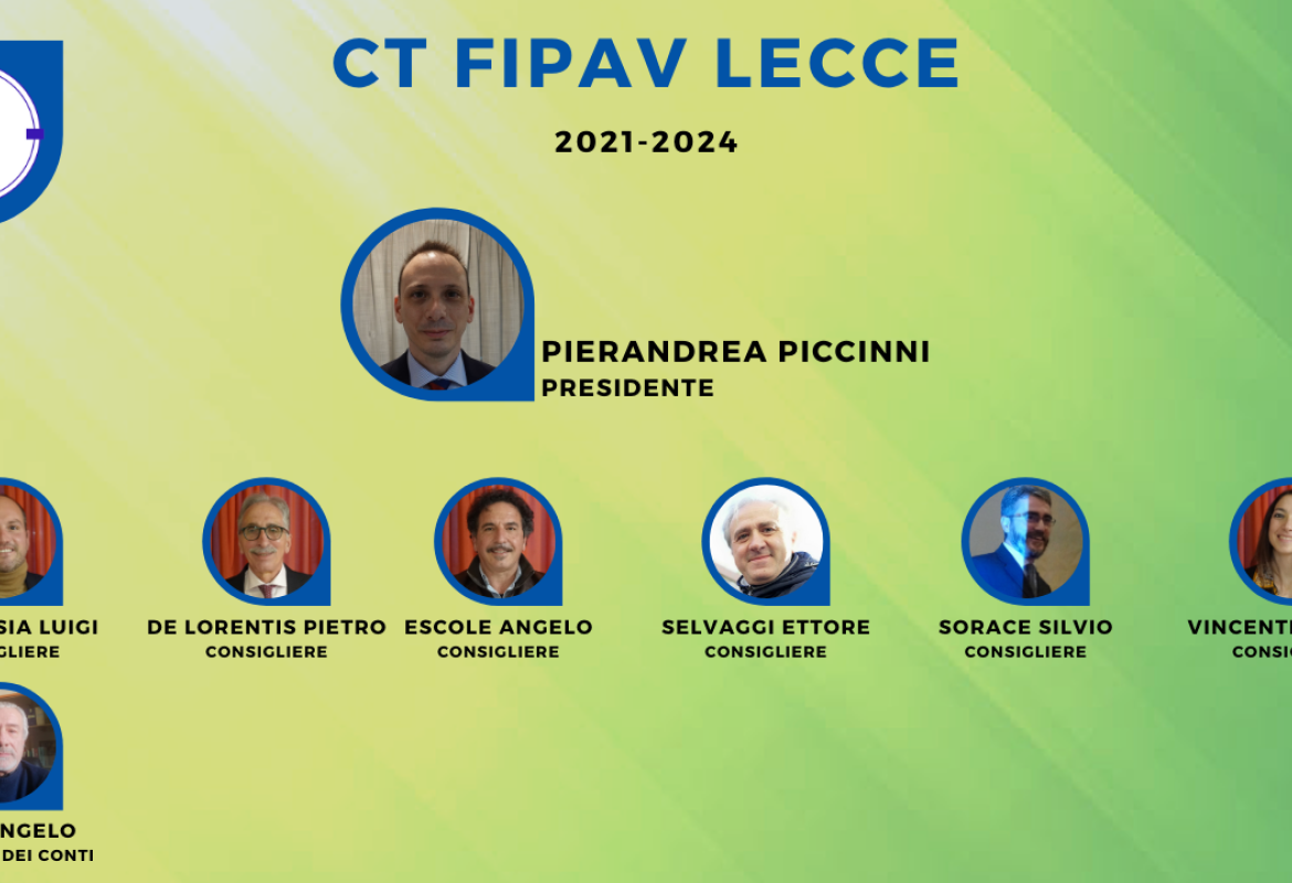 Il galatinese Piero De Lorentis nel Comitato Territoriale FIPAV Lecce