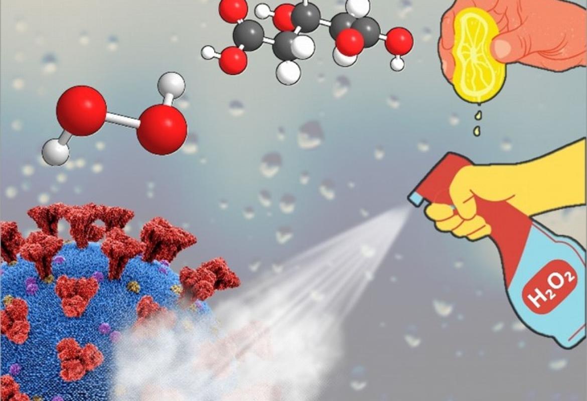 Acqua ossigenata e acido citrico: un ottimo disinfettante contro il coronavirus