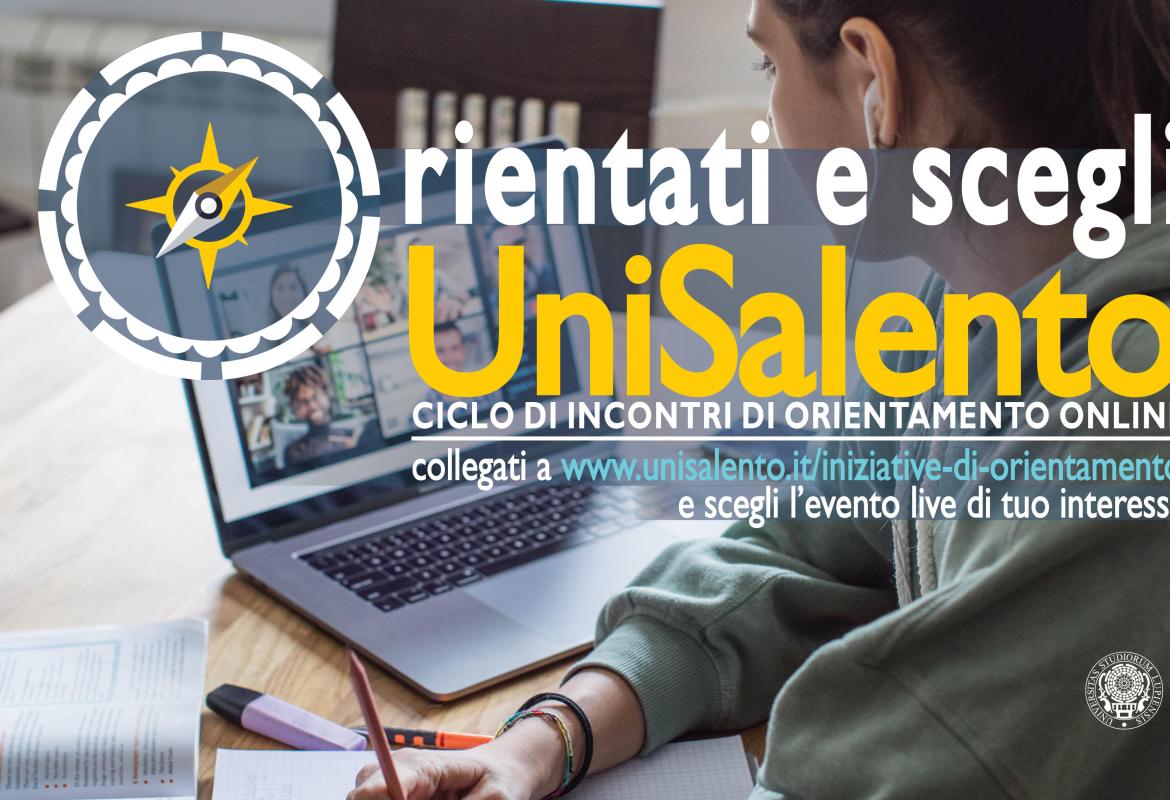 Incontri di orientamento online per le iscrizioni all'Università del Salento