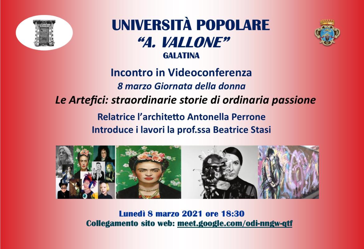 Antonella Perrone racconta &quot;Le artefici: straordinarie storie di ordinaria passione&quot;