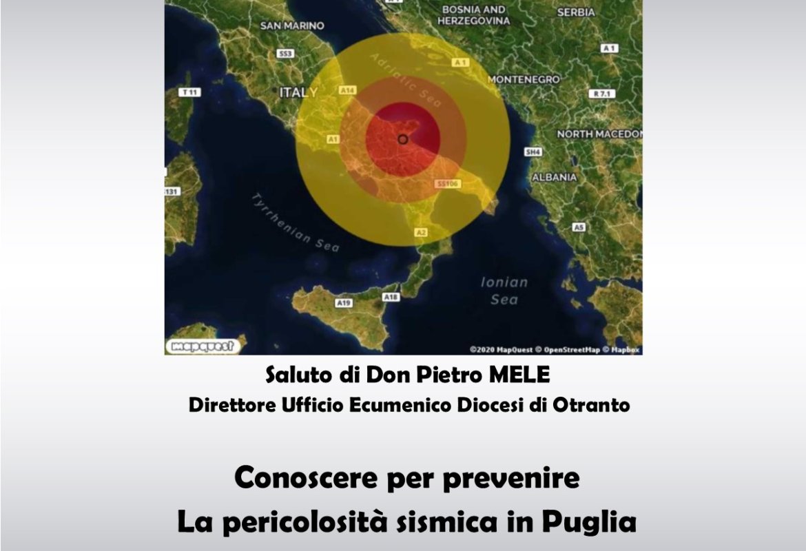 "La pericolosità sismica in Puglia"
