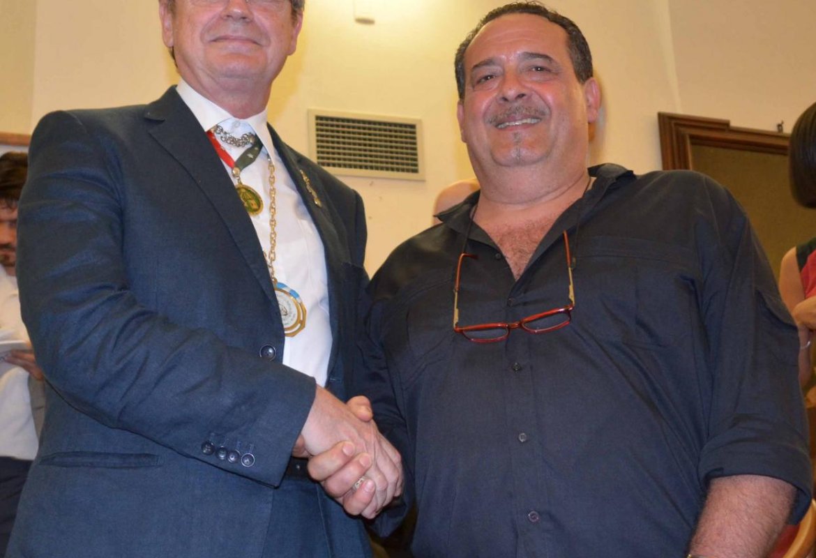 Mimmo Beccarisi premiato a Monreale