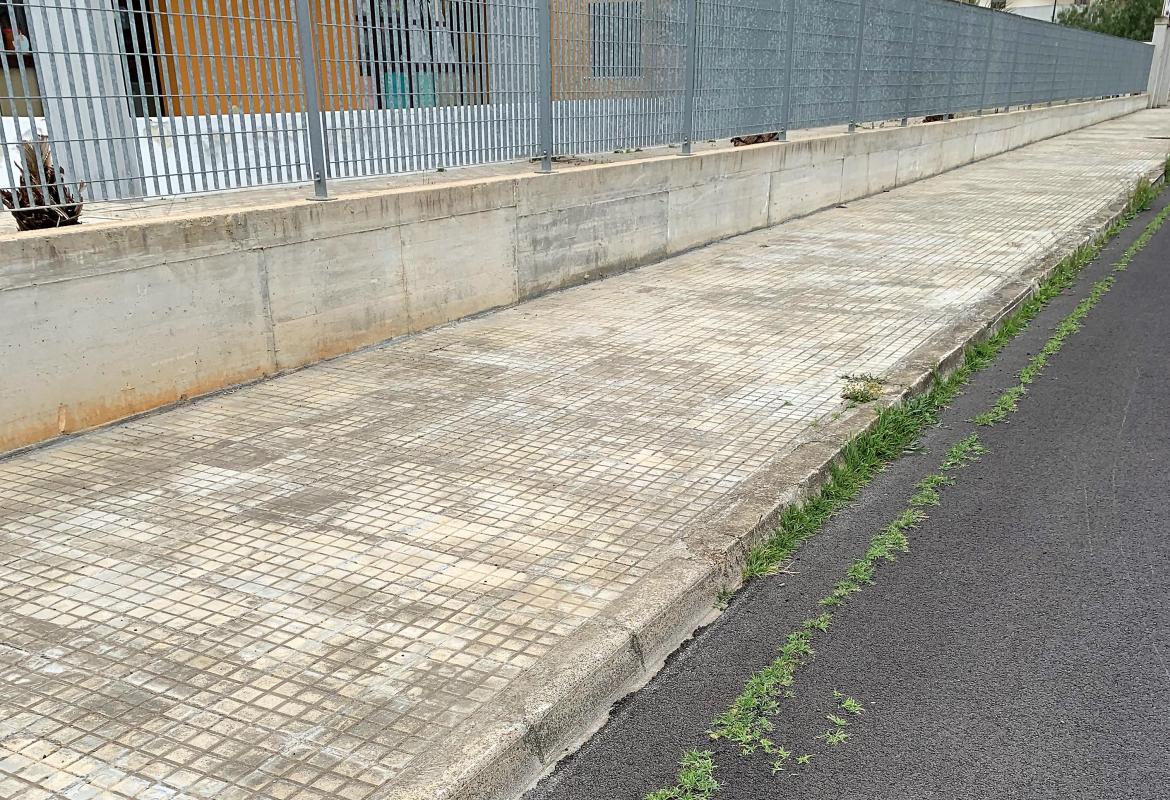 Viale Don Bosco con un 'vestito' nuovo fatto male