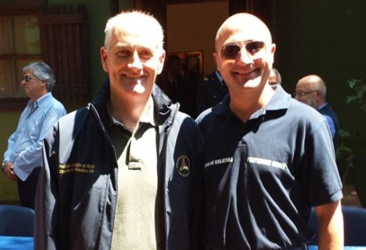 La Protezione Civile di Galatina incontra Franco Gabrielli