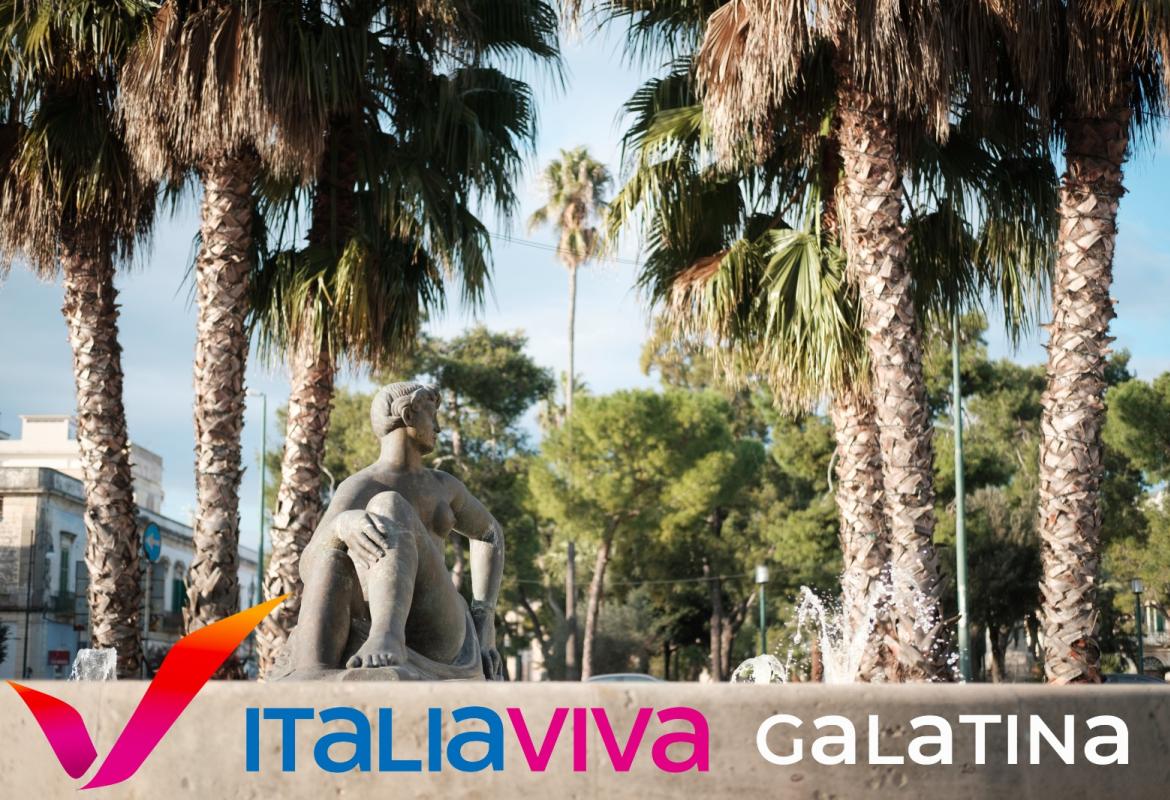 Il banchetto di Italia Viva Galatina