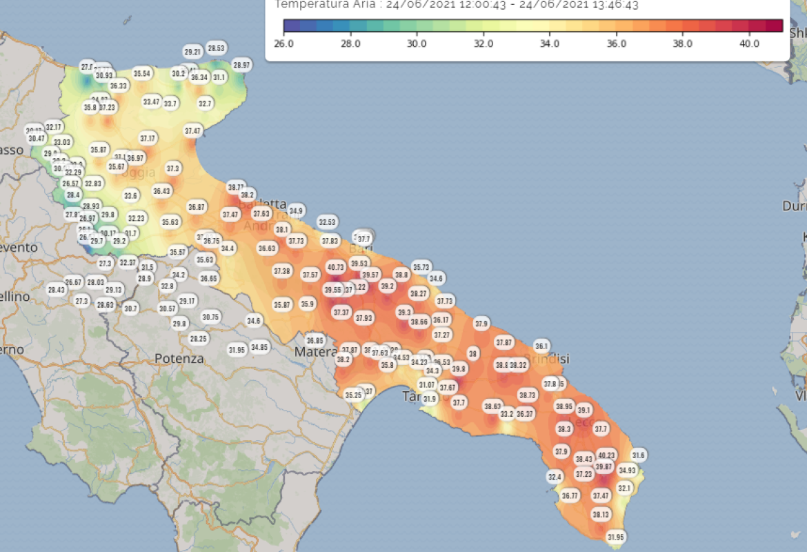 Ancora caldo afoso. Le raccomandazioni della Protezione Civile