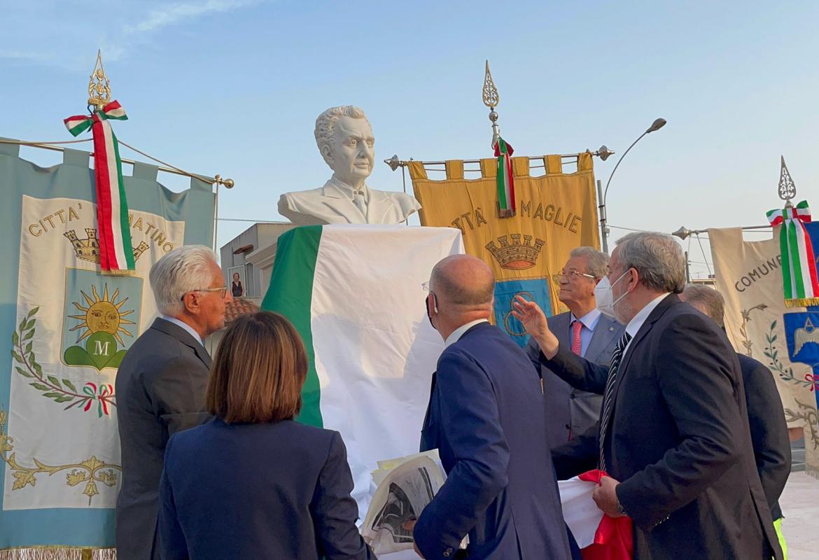 A Matino un monumento dedicato ad Aldo Moro