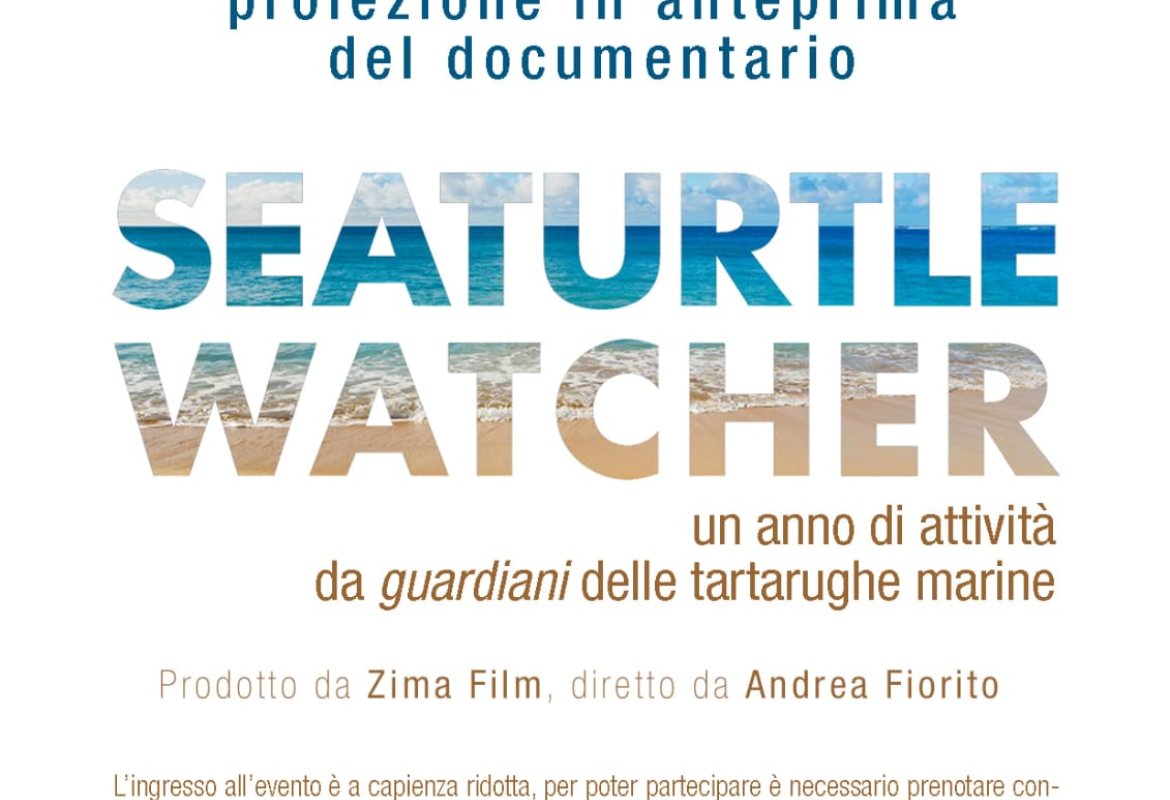 Un documentario su un anno di attività di Seaturtle Watcher