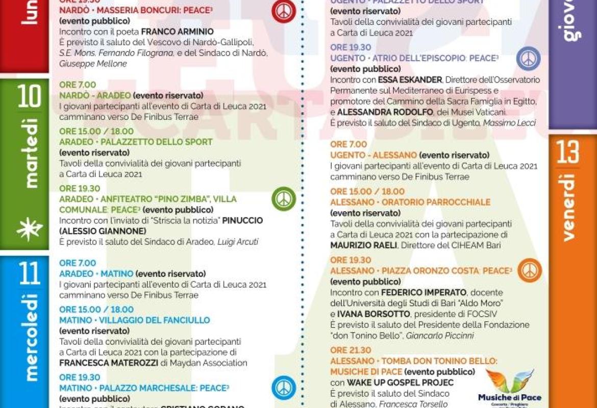  “Mediterraneo e pandemia: curare gli sguardi per un nuovo respiro di pace”