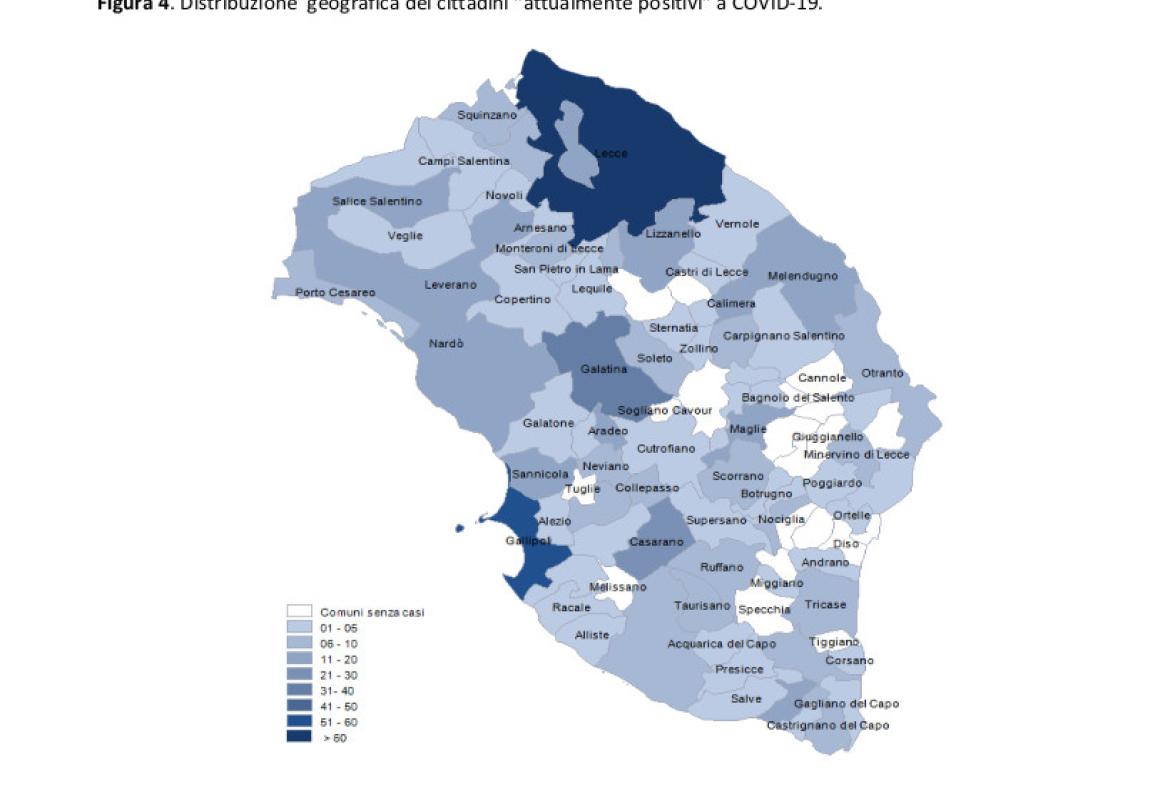 COVID-19. Triplicato il numero dei galatinesi contagiati nell'ultima settimana