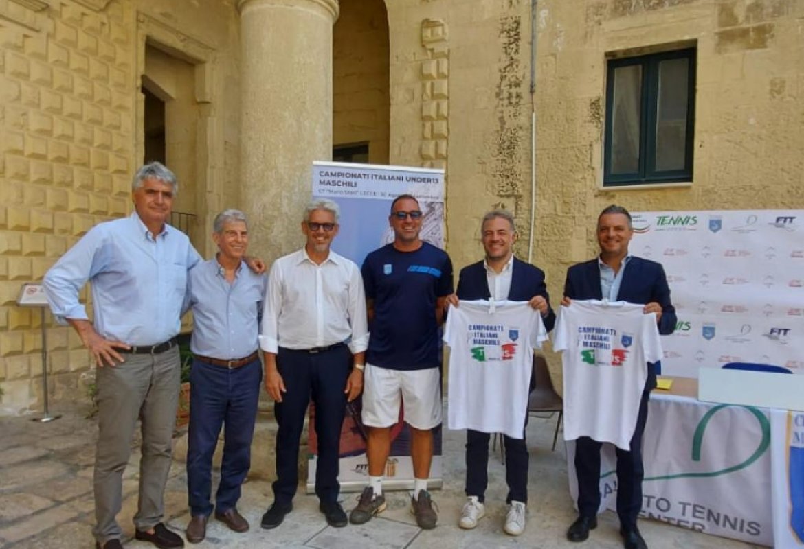 A Lecce i Campionati italiani under 13 maschile di tennis