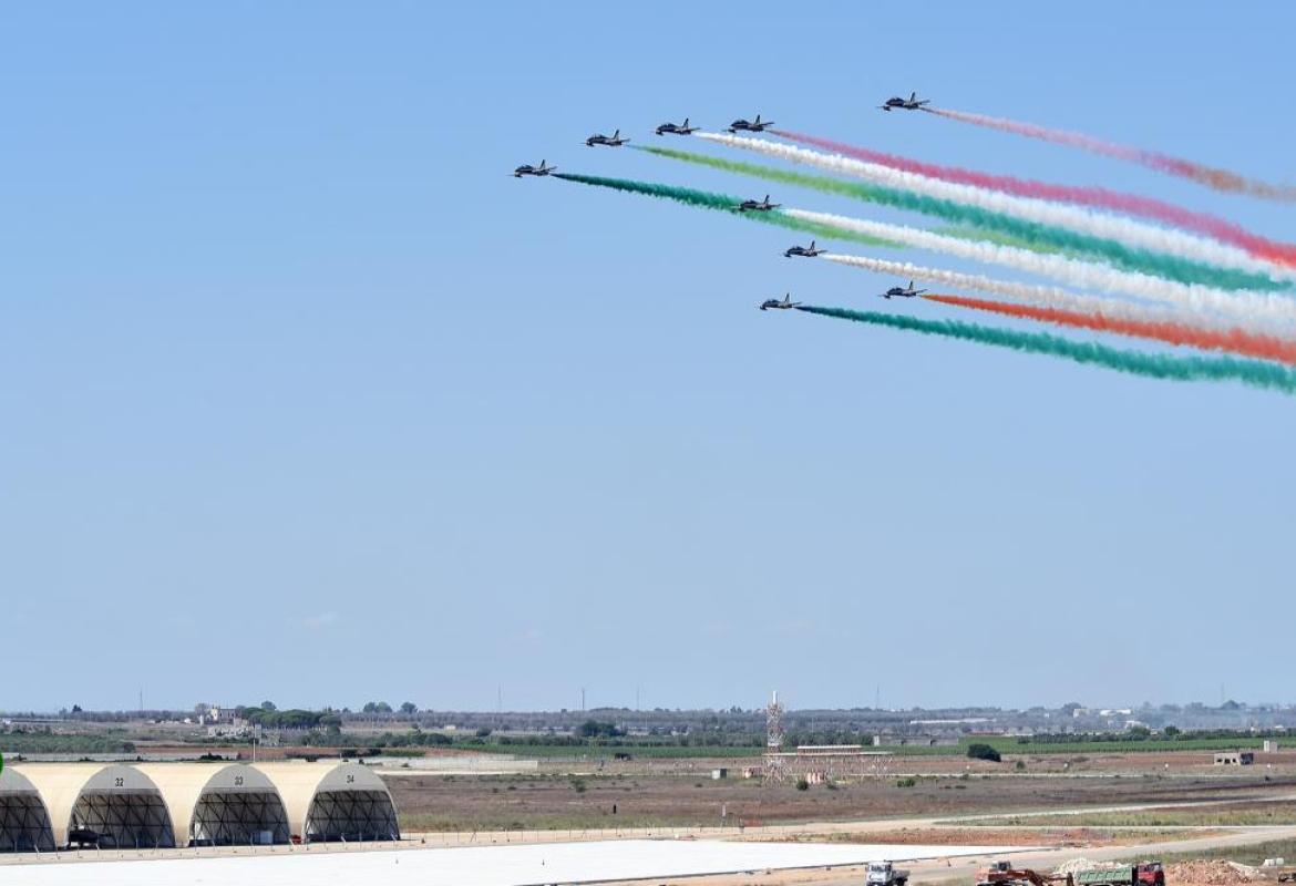 Un 'passaggio' delle Frecce Tricolori su Galatina? Non è da escludere