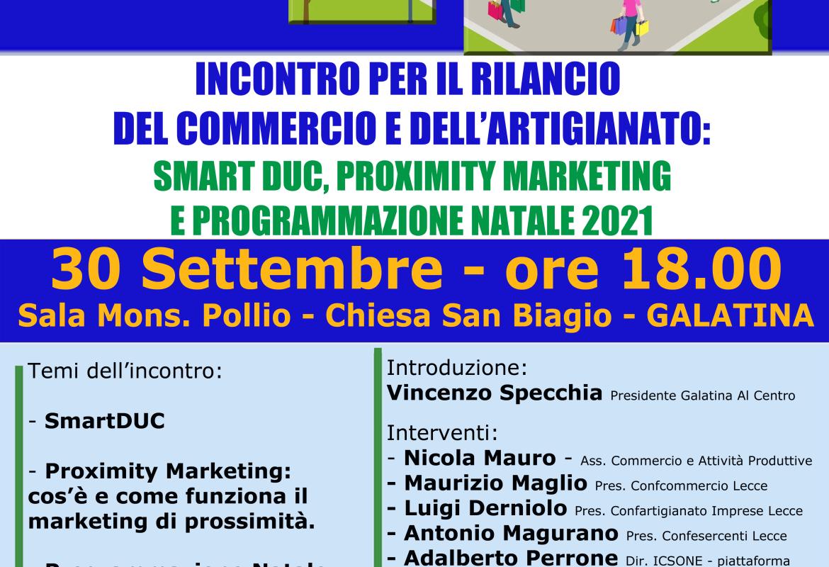 "Smartduc, Proximity Marketing e Programmazione Natale 2021"