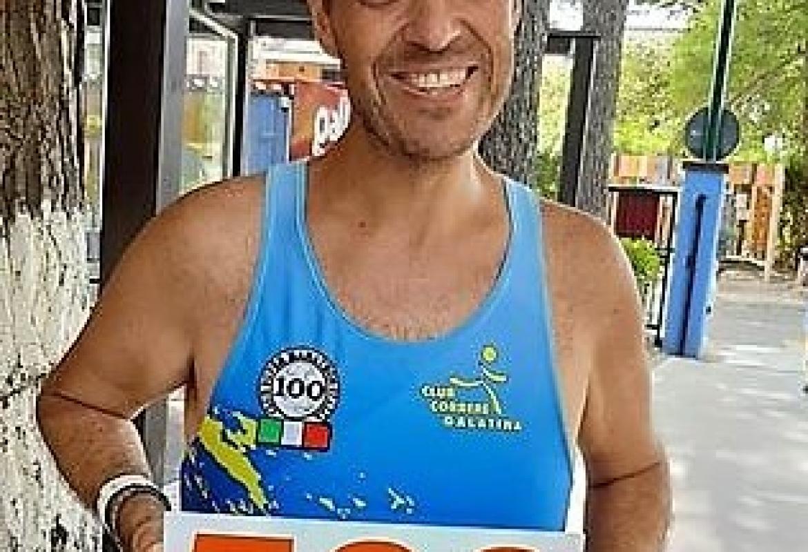 Il galatinese Patrizio Palamà, con 502 km percorsi di corsa in 6 giorni, è campione italiano della categoria M50