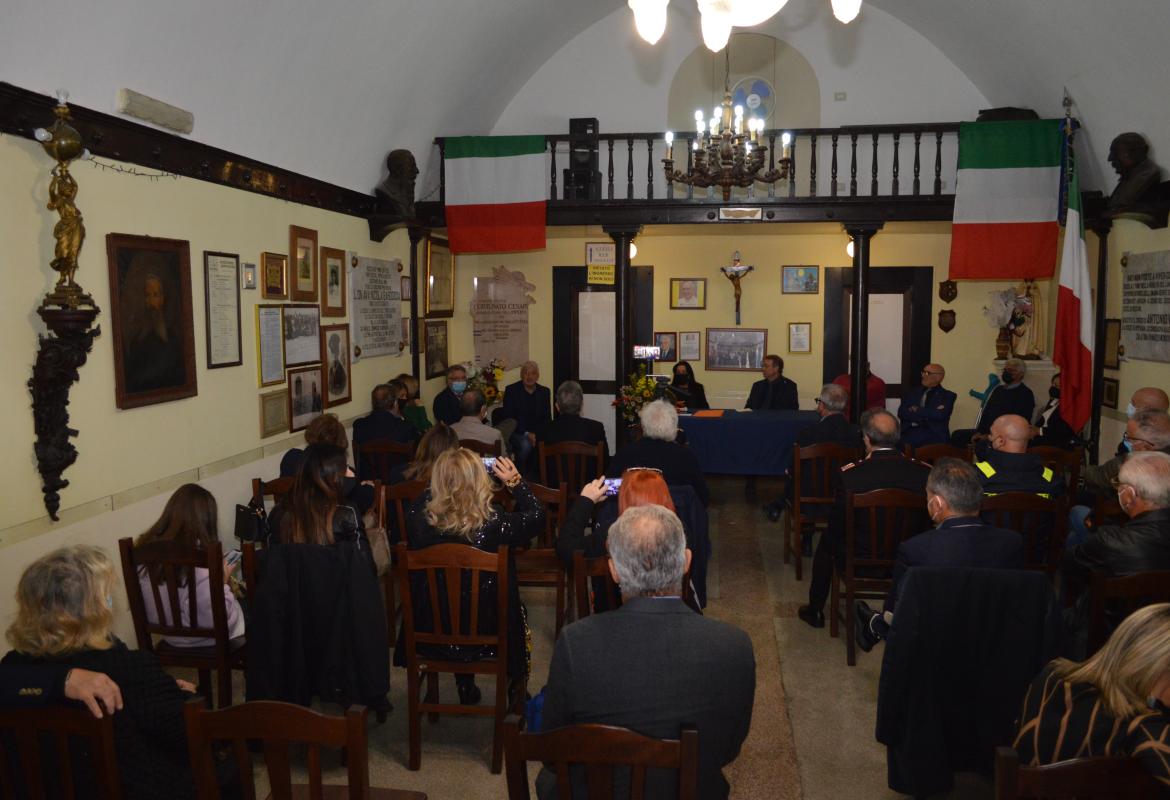 I nuovi soci della Società Operaia di Mutuo Soccorso di Galatina