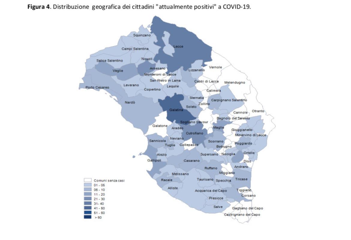 COVID-19. Balza a 48 il numero dei galatinesi ancora positivi