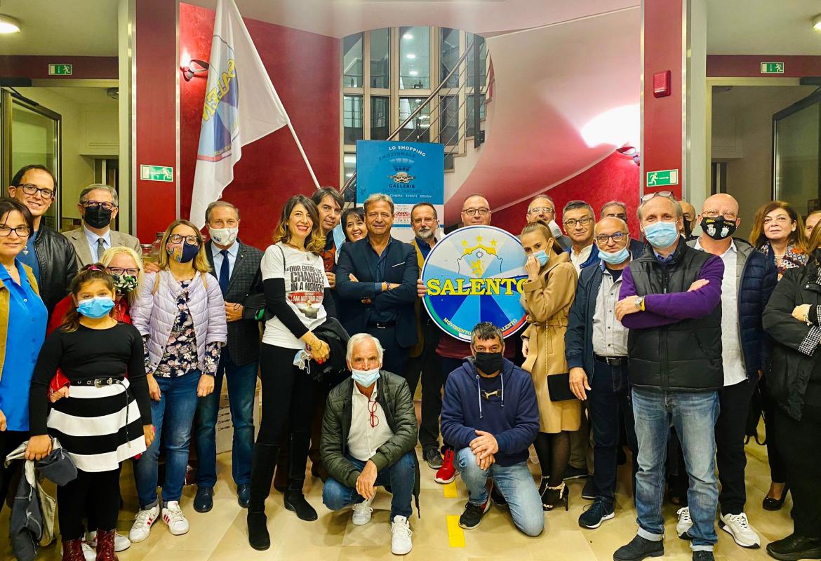 Nelle Gallerie Tartaro la sede del Movimento Regione Salento di Galatina