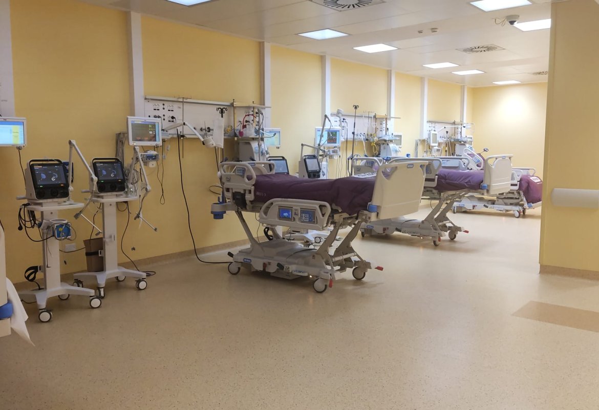 Trasferito al DEA il Reparto di Terapia intensiva del Fazzi