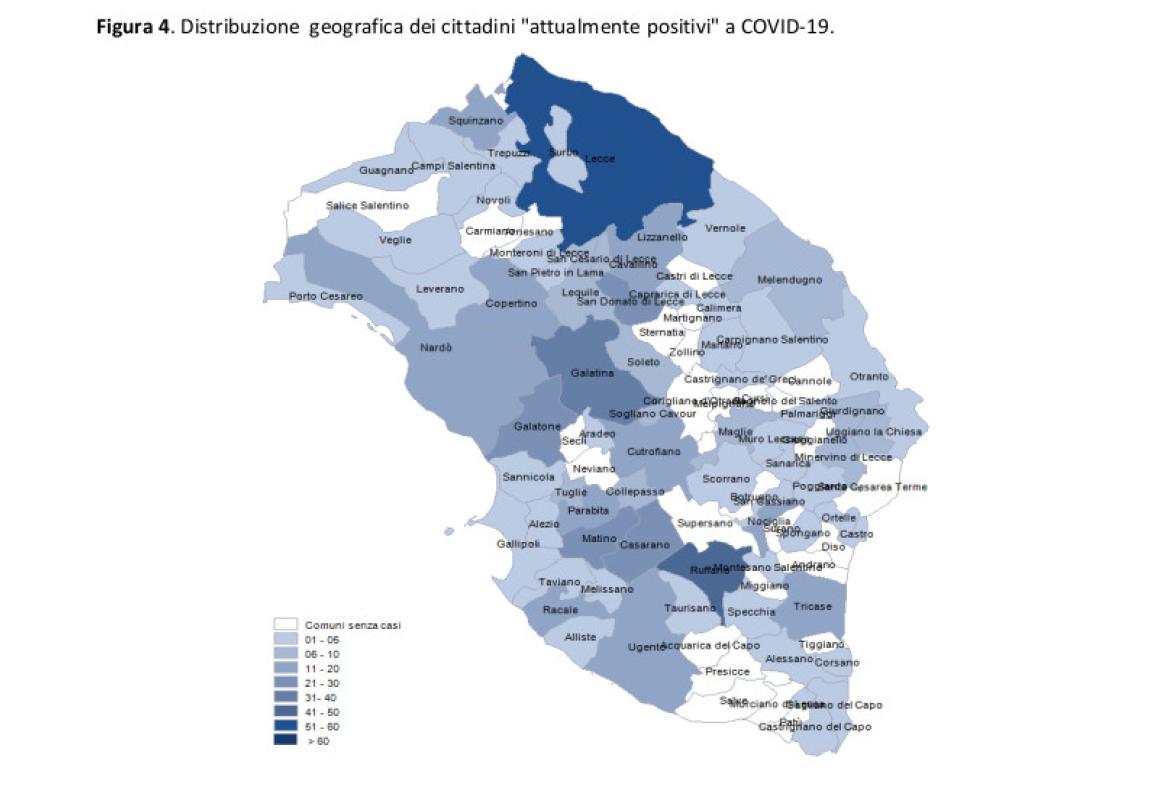 Covid-19. Scende a 33 il numero dei galatinesi ancora positivi