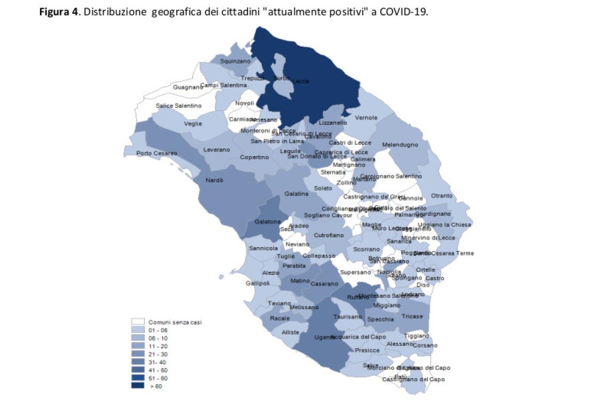 Covid-19. Continua a calare il numero dei galatinesi ancora positivi