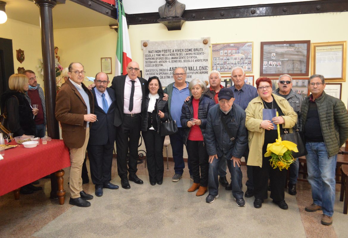 &quot;Dante Alighieri ieri, oggi e domani&quot; e i nuovi soci della Società Operaia di Galatina