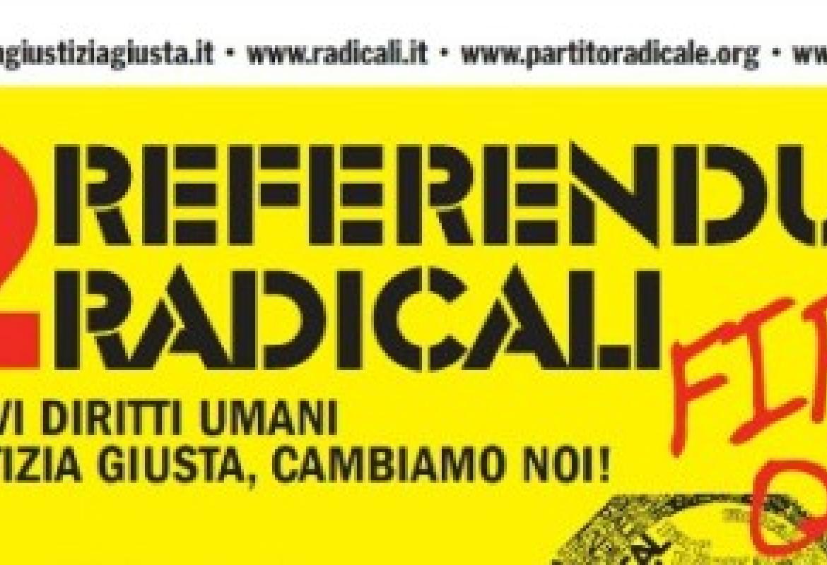 Oggi si firma a Lecce per i Referendum Radicali. A Galatina la raccolta continua nella segreteria comunale