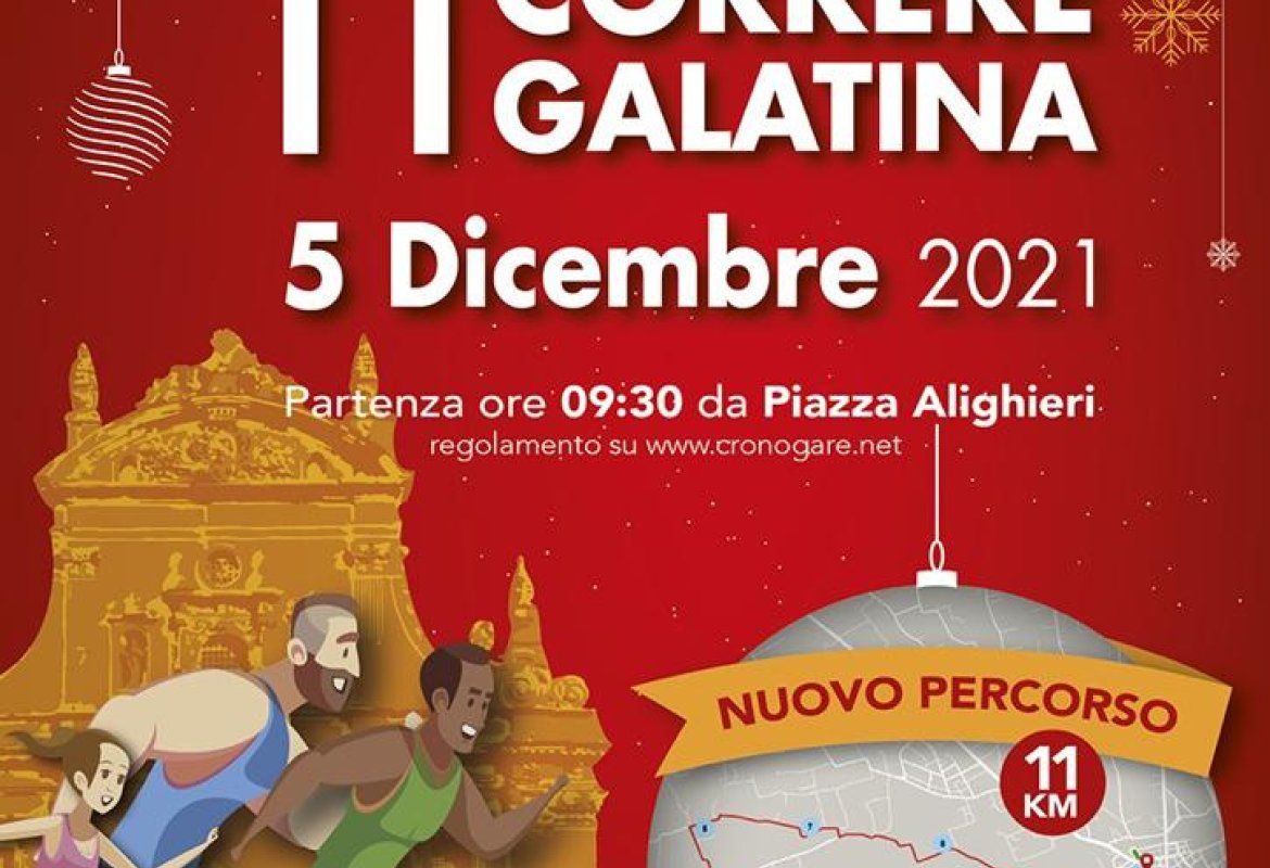 Tutto pronto per la XI "Correre Galatina"