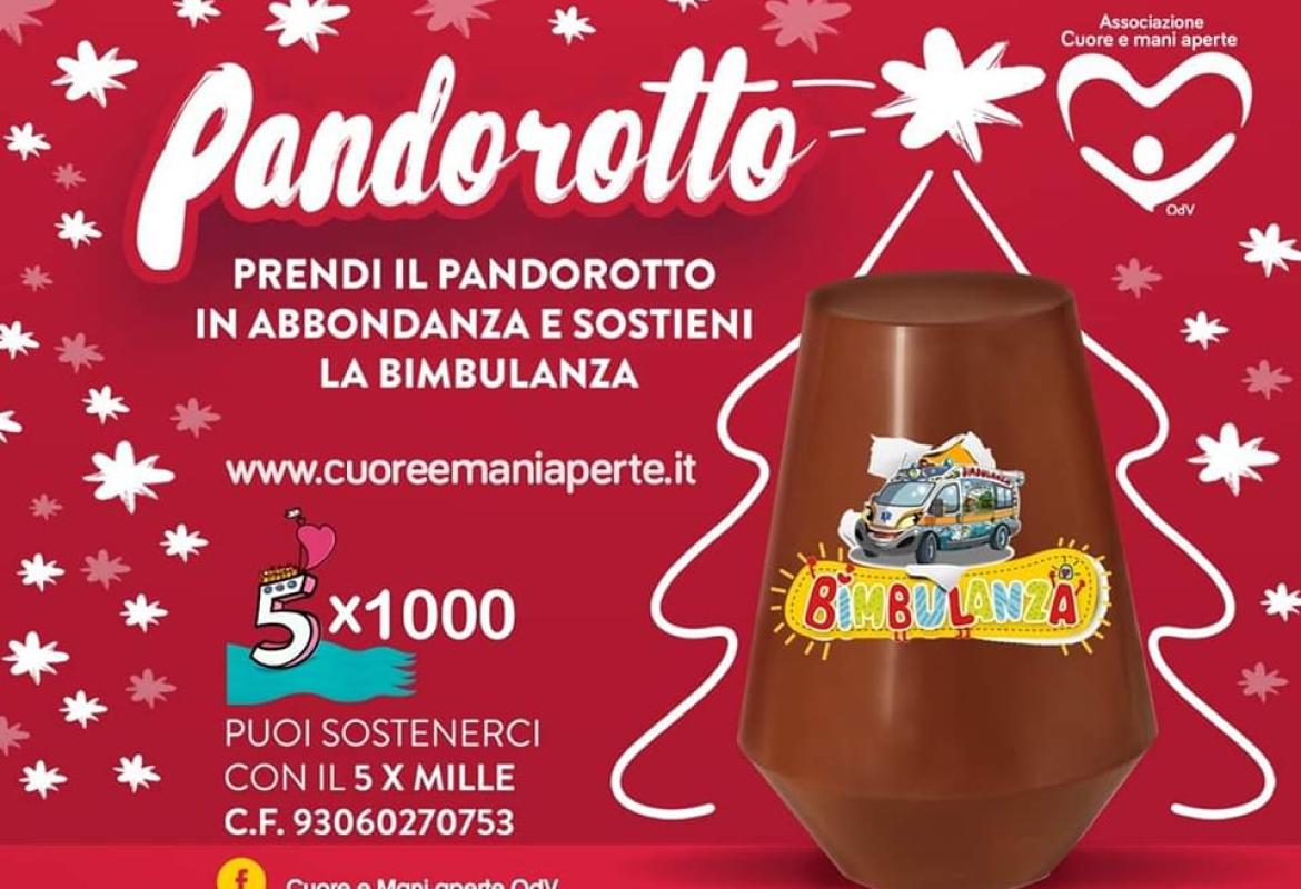 Un Pandorotto per la Bimbulanza