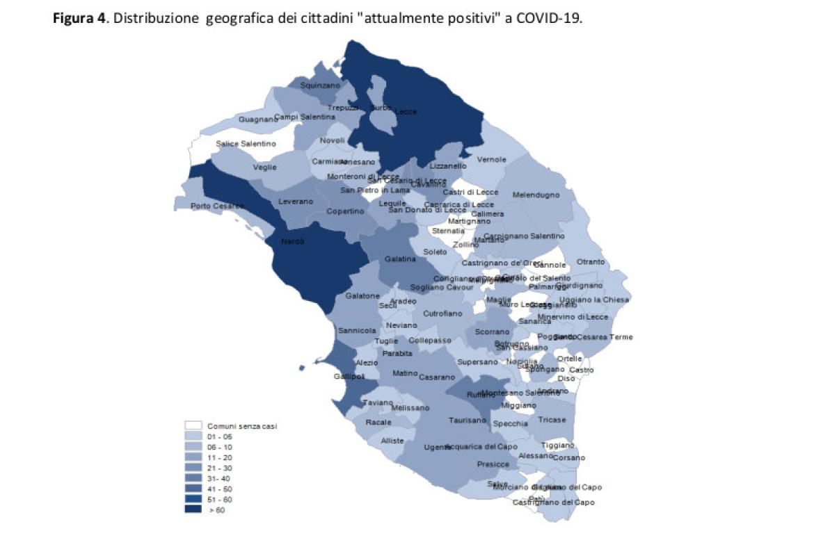 COVID-19. Raddoppiato il numero dei galatinesi ancora positivi