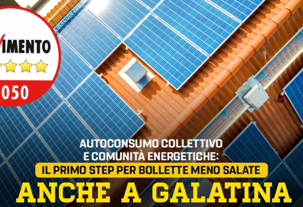 "Comunità energetiche" anche a Galatina con il M5s