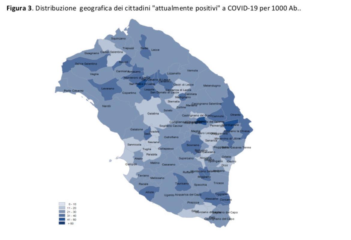 COVID-19. Non accenna a scendere il numero dei galatinesi ancora positivi (526)