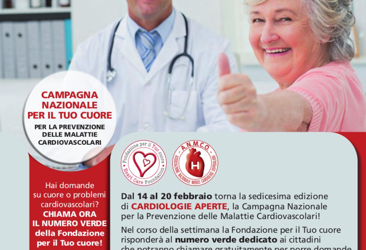 "Per il Tuo cuore 2022” #cardiologieaperte
