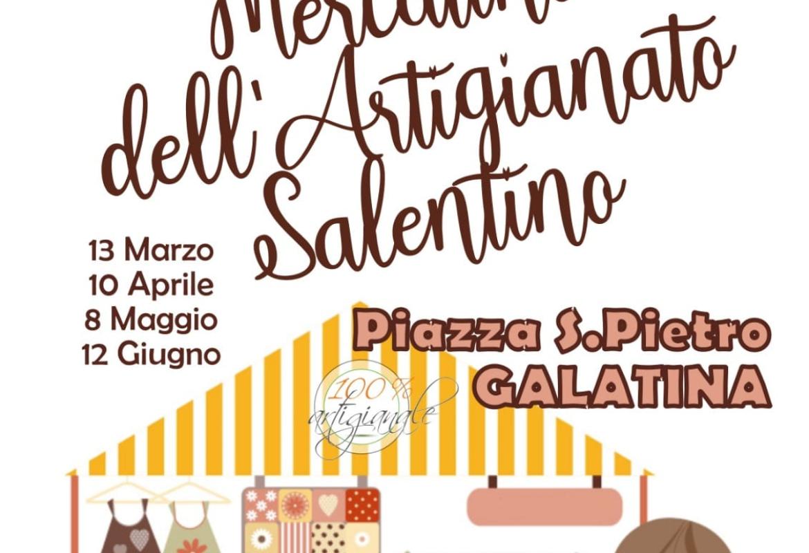 In Piazza San Pietro a Galatina il Mercatino dell'Artigianato Salentino