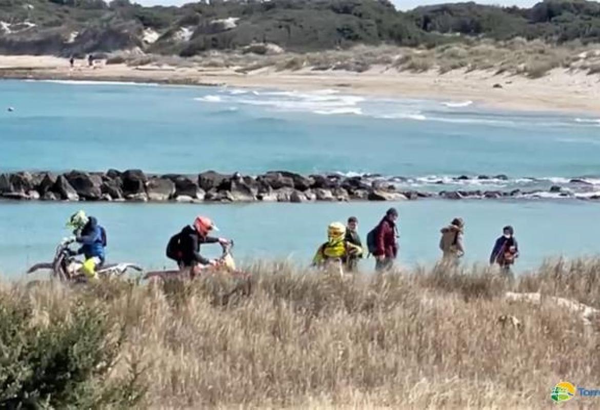 Torre Guaceto, motocross fra le dune. Una vergogna da fermare