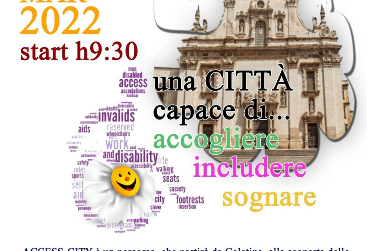 Access-city, una passeggiata(?) a Galatina per persone con disabilità