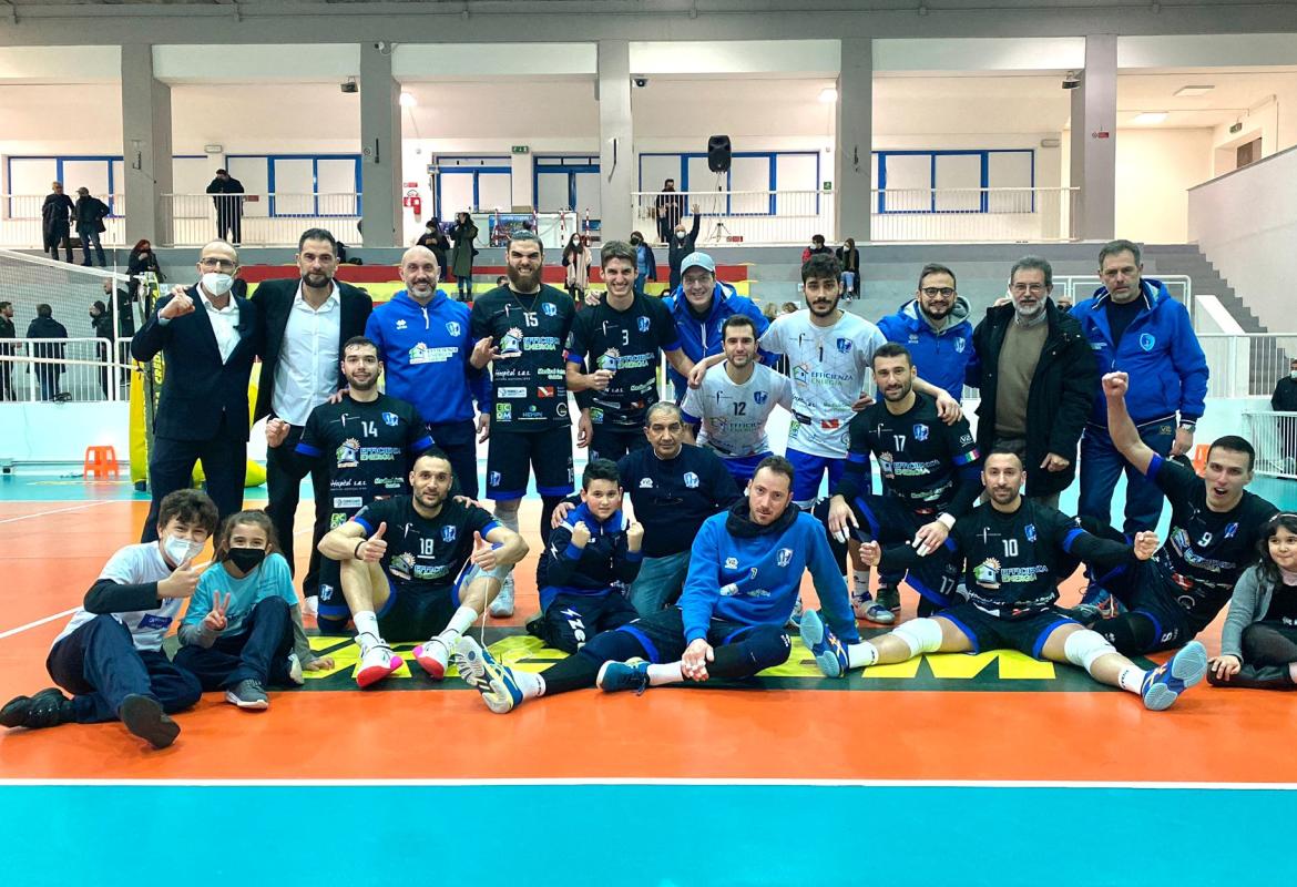 Efficienza Energia Galatina batte la Shedirpharma Massa 