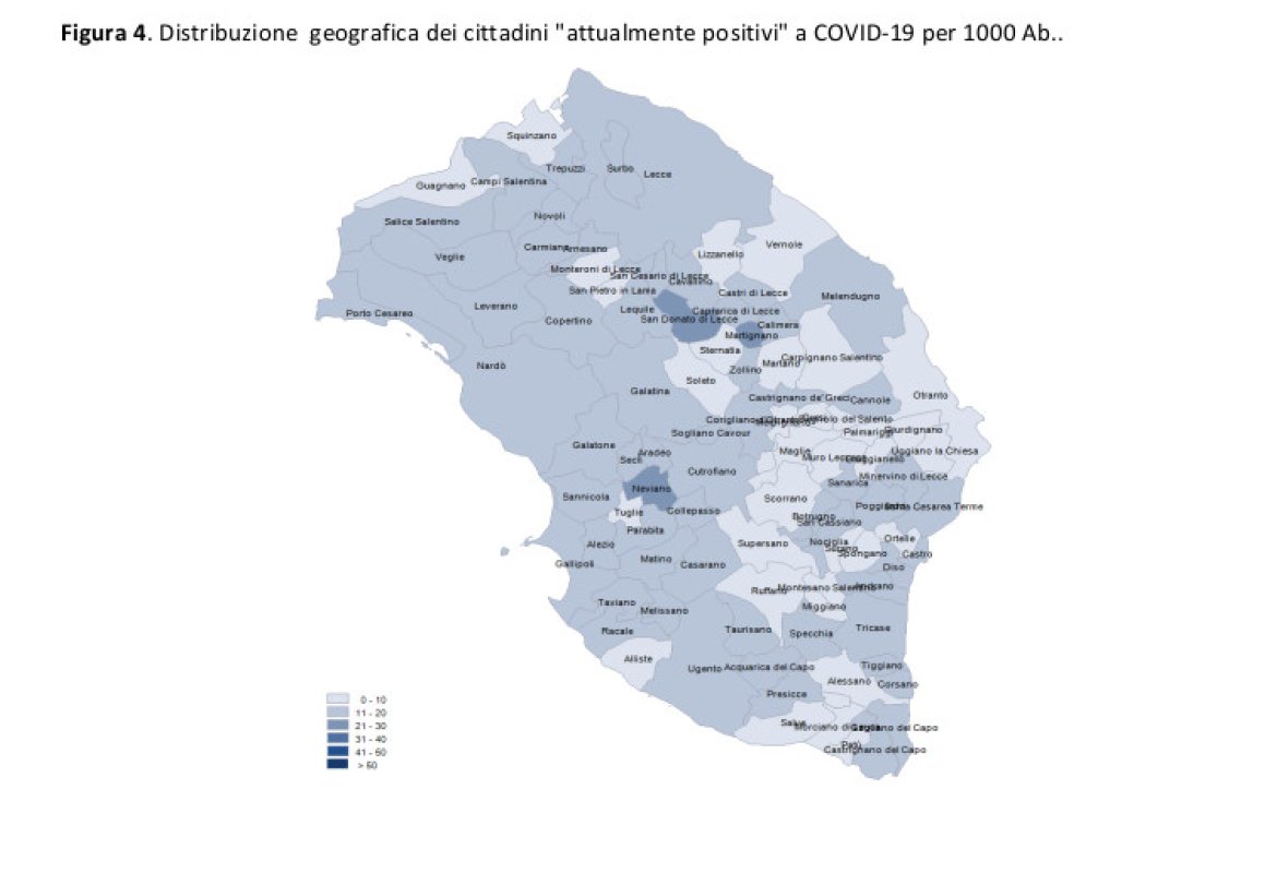 COVID-19. Continua a scendere il numero dei galatinesi ancora positivi