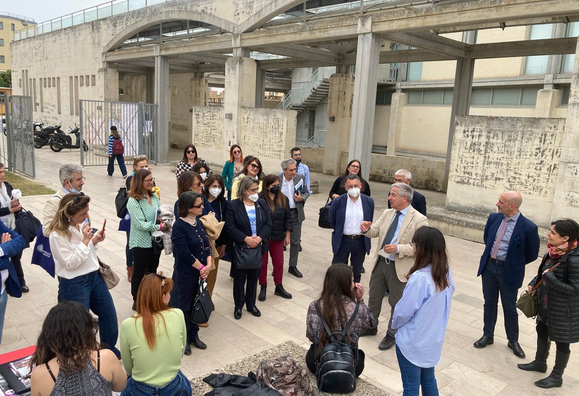 I dirigenti scolastici di Lecce, Brindisi e Taranto in tour all'Università del Salento