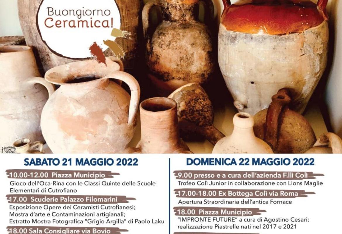 In tutt'Italia e a Cutrofiano 'Buongiorno Ceramica'