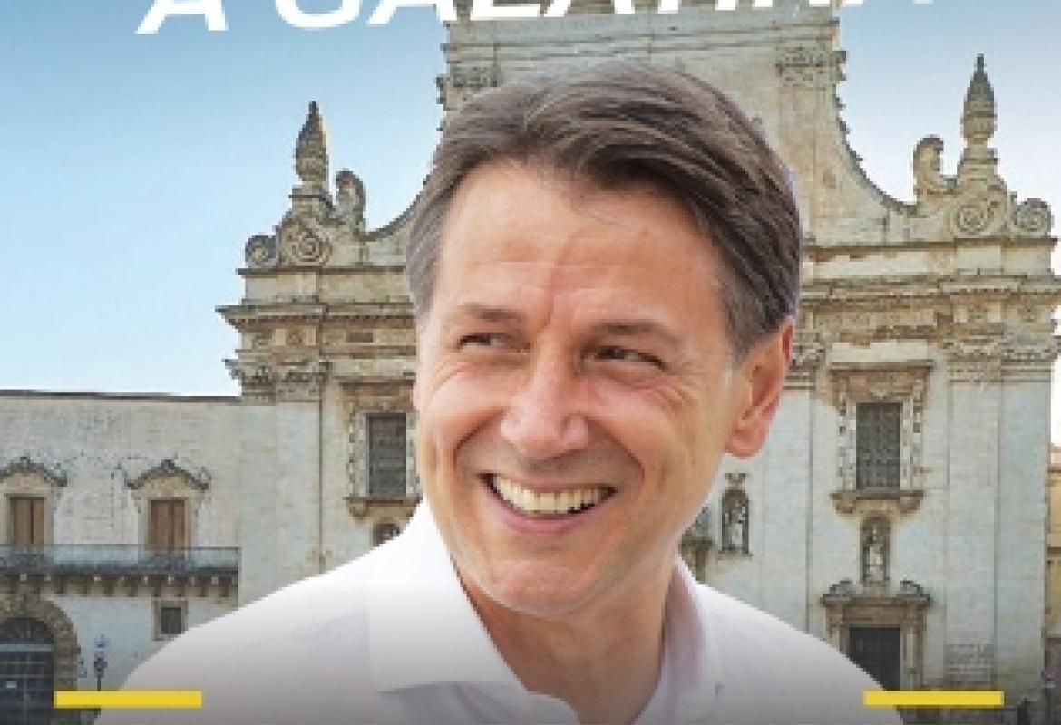 Giuseppe Conte a Galatina