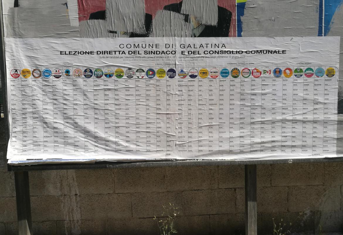 239 donne e 256 uomini in lizza per un seggio a Palazzo Orsini