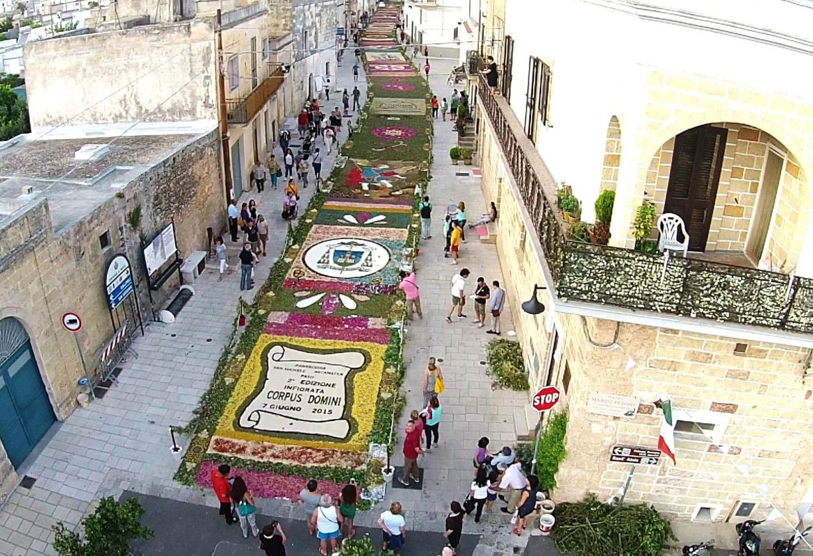 Per il Corpus Domini torna l'Infiorata di Patù