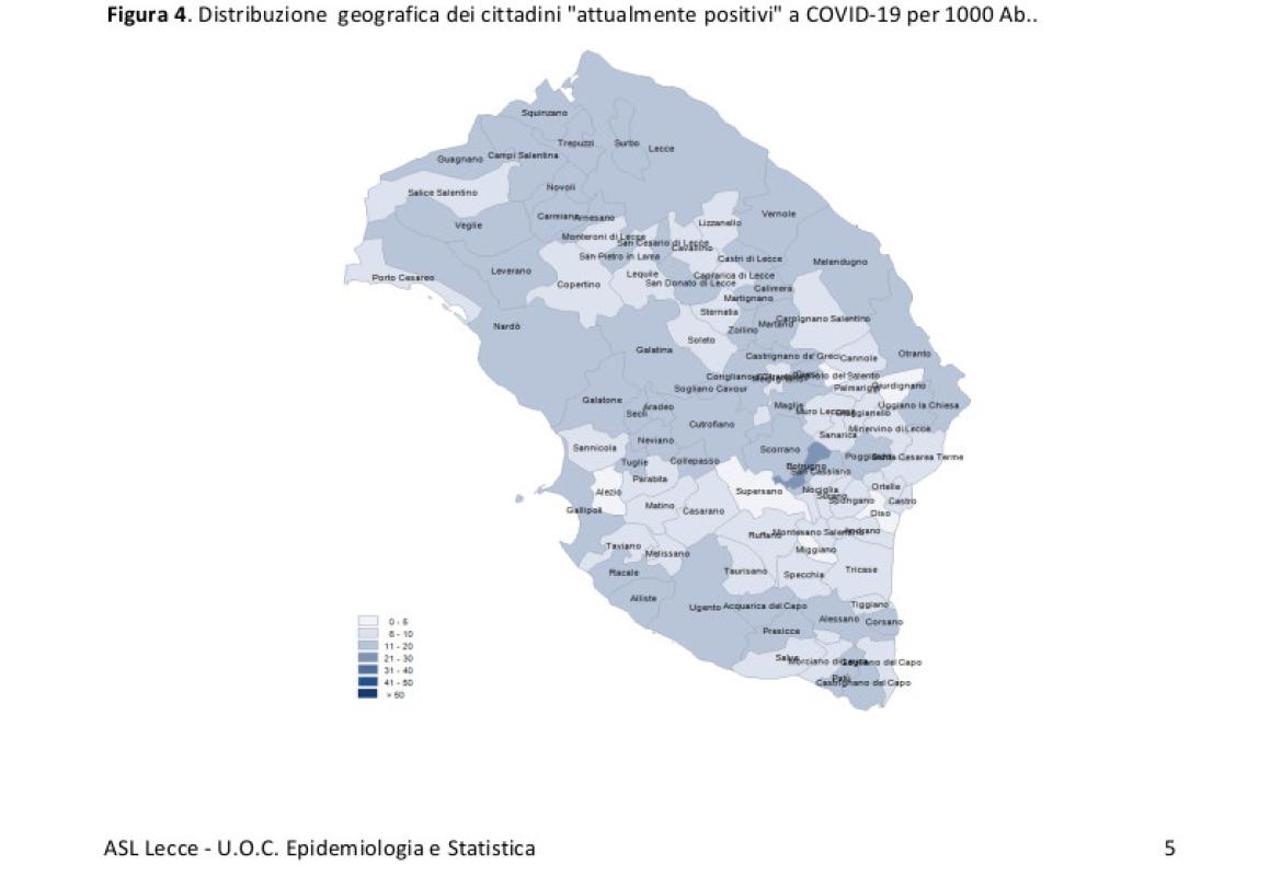 COVID-19. Schizza a 313 il numero dei galatinesi ancora positivi